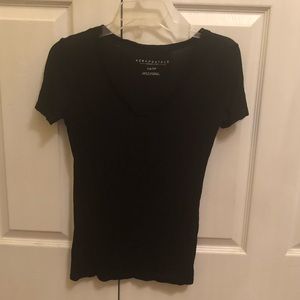 aeropostle black tee